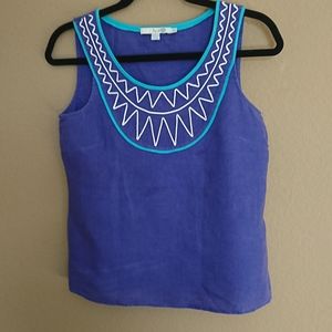 BODEN Sunray Linen Top